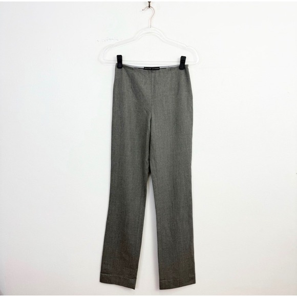 Ralph Lauren Pants - Ralph Lauren Gray Wool Straight Leg Pants Size 4
